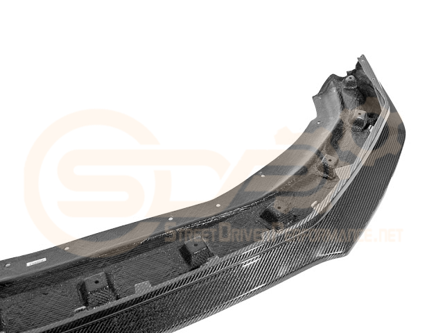 2024-Up Ford Mustang S650 | Dark Horse Factory Style CARBON FIBER Front Bumper Lip Splitter Ground Effects